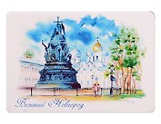 Магнит картон Памятник 1000-летия России (Великий Новгород) (МК/411/002)