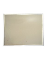 Рама 50*60 деревянная, цв. белый с золотом, со стеклом, Двуреченский