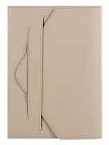 Ежедневник недат. А5 160л "Наппа экстра" серый, кожзам, тв.переплет, обл.поролон, блинтовое тиснение, клапан в петле, офсет, ляссе