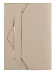 Ежедневник недат. А5 160л "Наппа экстра" серый, кожзам, тв.переплет, обл.поролон, блинтовое тиснение, клапан в петле, офсет, ляссе