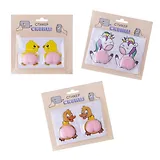 Набор Наклейка сквиш антистресс Цыпленок (11-01827-37405) (упаковка)+Наклейка сквиш антистресс Единорог (11-01827-37408) (упаковка)+Наклейка сквиш антистресс Утенок (11-01827-37407) (упаковка)