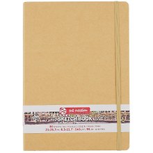 Блокнот для зарисовок 21*30см 80л "Art Creation" 140г/м2, 7БЦ, Крафт, Fabriano 