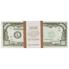Сувенир Печатная продукция Сувенирные деньги "1000 $"