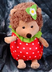 Игрушка мягкая, Orange Toys, Ежинка Колючка Клубничка 20см OS619/20