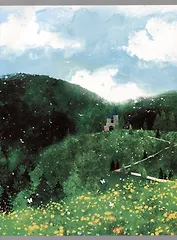 Тетрадь в клетку Listoff, "Пейзаж", А4, 48 листов