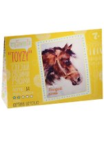 Набор для творчества MySweeBe TOYZY Картина из шерсти Гнедой конь
