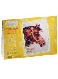 Набор для творчества Toyzy. Картина из шерсти «Гнедой конь»
