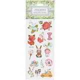 Наклейки Cute 3 вида (AXC-004, 010, 011) (9*25)