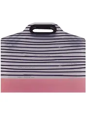 Папка-портфель на двух кнопках "Зигзаги и полосы"