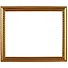 Рама деревянная позолоченная, 40 х 50 см - 0