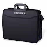 Папка-портфель  А4 на 3 отд., черный