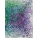 Папка с бок.прижимом A4 "Violet Dynamique" пластик, Erich Krause