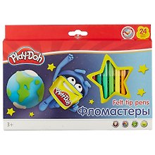 Фломастеры Play -Doh, 24 цвета