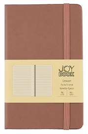 Записная книжка «Горячий шоколад» А6, 96 листов в линейку, экокожа, Joy Book