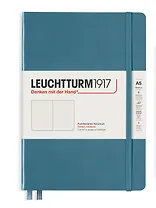 Книга для записей A5 125л тчк. "Classic" тв.обл., синий камень, Leuchtturm1917
