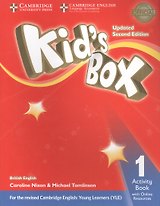 Kids Box. British English. Activity Book 1 with Online Resources. Updated Second Edition