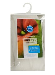 Шерсть для валяния РТО 5 (белая) (WF50/05) (Create for Fun)