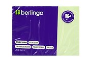 Блок бумаги 75*100 "Ultra Sticky" самоклеящийся зеленый 100л, Berlingo