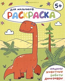 Раскраска для мальчиков 5+