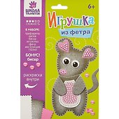 Игрушка из фетра, набор для создания Мышонок 2391196 - 0