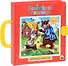 Заюшкина избушка, Лисичка -сестричка и серый волк / Книжки-пазлы с замком и ручкой-держателем - 1