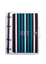 Тетрадь на кольцах в клетку InFolio, "Pocket. Полосы", 120 листов