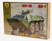 Моделист ZVEZDA БТР-70 с башней МА-7 (1:35) 3587