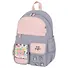 Рюкзак "Sweet paws" 1отд., 40*29*14см. серый, с термонашивками - 0
