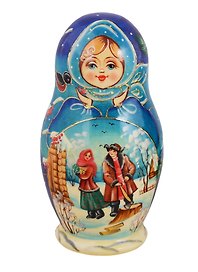 Матрешка 5 предм., авторская №37, арт. С-238 (721)