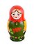 Матрешка 5 предм. "Узор", арт. С-6 (133) - 0
