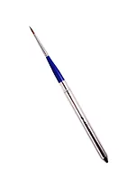 Кисть синтетика круглая №2, имитация колонка, футляр