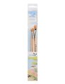 Кисти 03шт синтетика плоская №2, №6, №10 "Хобби 2", европодвес, АРТКОМ