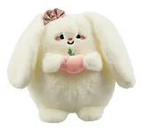 Мягкая игрушка Зайка Kawaii с фруктом (25см) (12-0724-С1)