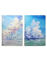 Тетрадь 70л "Unconstraint" метал.спираль, ассорти, LENWA 