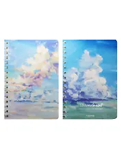 Тетрадь 70л "Unconstraint" метал.спираль, ассорти, LENWA 