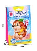 Набор для творчества ТМ Фантазер Магнит из гипса Лесные жители Ёжик 707534 - 1
