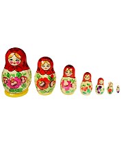Матрешка 7 предм. "Узор", арт. С-8 (407)