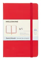 Записная книжка Classic (для рисунков), Moleskine, Poket (красн) (QP014REN) (СВ групп)