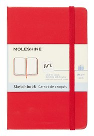 Записная книжка «Classic. Для рисунков» А6, красная, Moleskine