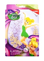 Набор для творчества LORI Картина из пластилина Disney Фея Динь динь Пкд-016