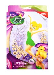 Набор для творчества LORI Картина из пластилина Disney Фея Динь динь Пкд-016