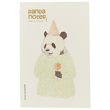 Тетрадь общая «Panda notes», 38 листов в линейку, А5, в ассортименте - JoyTop
