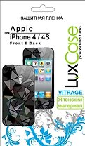 Защитная пленка для Apple iPhone 4 (Front&Back), Vitrage x2, 111.5х55.5 мм (80232)