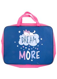 Папка для тетрадей «Kitten's Dreams» А4, ткань, на молнии, schoolФОРМАТ