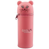 Пенал-тубус «Кошка», 18 х 3.5 см