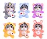 Мягкая игрушка "Котик", костюм кигуруми, 20 см