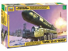 Сборная модель «Российский РКСН Тополь», ZVEZDA (5003)