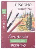 Альбом для зарисовок 21*29,7см 30л "Accademia" склейка, 200г/м2, Fabriano 