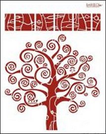 Трафарет пластиковый многоразовый Дерево Климт (20х25) (Л032)