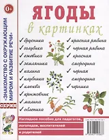 Ягоды в картинках. Наглядное пособие для педагогов, логопедов, воспитателей и родителей